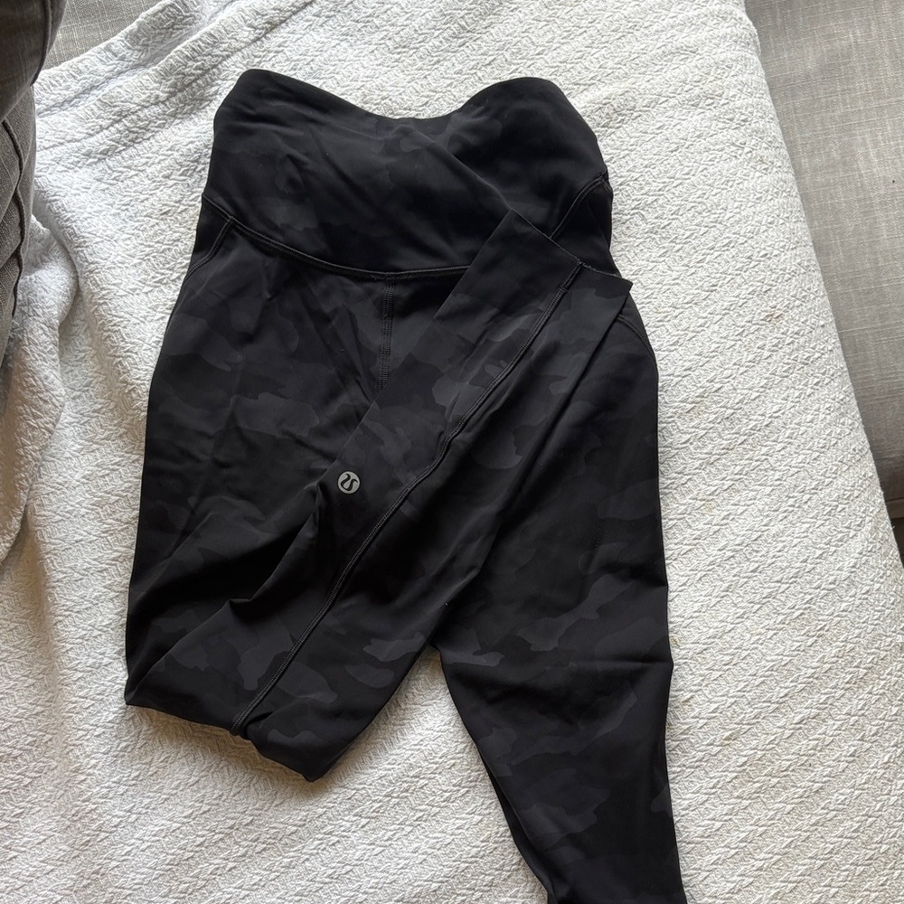 lululemon athletica Black Camo Pantsuit